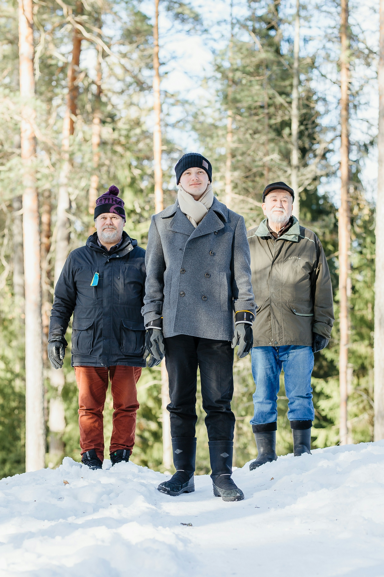 Santeri, Jussi ja Yrjö